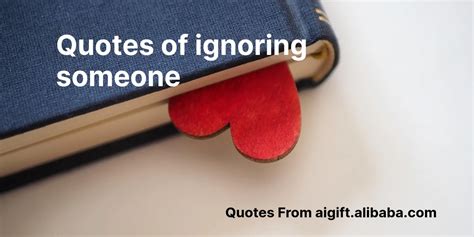 silence is ignoring others