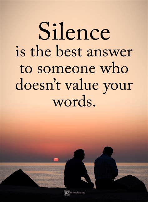 silence is the best response quotes