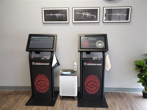 silencer shop kiosk locations near me