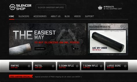 silencer shop website