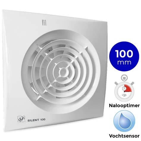 Silent Badkamer Ventilator