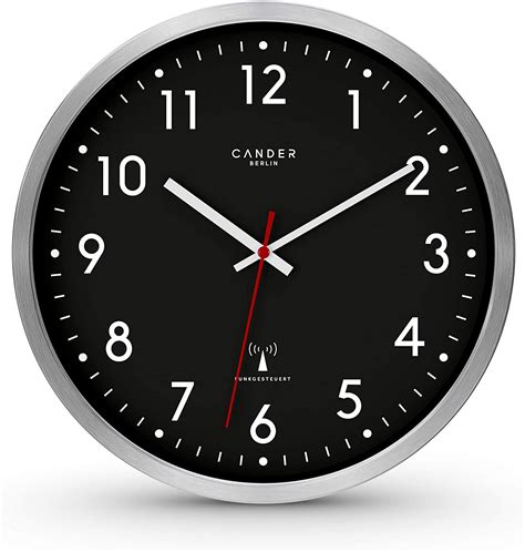 Silent Sweep Radio Controlled Wall Clock