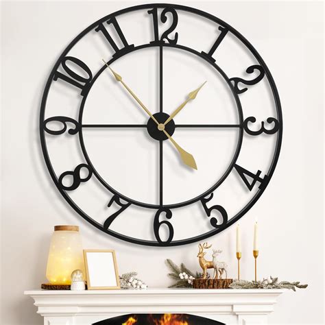 Silent Ticking Wall Clock