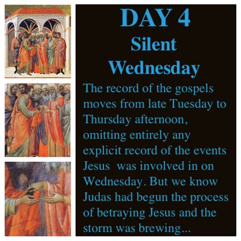 silent wednesday holy week