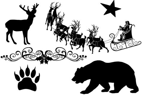 Get into the Festive Spirit with Free Silhouette Christmas SVG Designs!