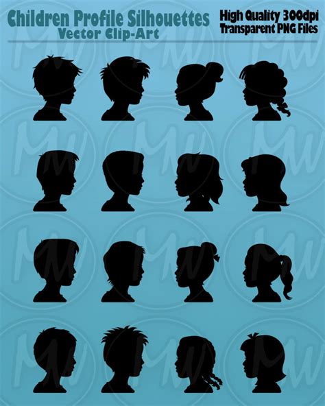 Silhouette Heads Activity
