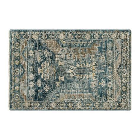 Silhouette Home Accent Rug Blue