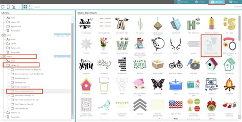 Silhouette Studio Design Store