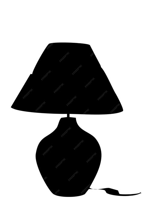 Silhouette Table Lamp Printable