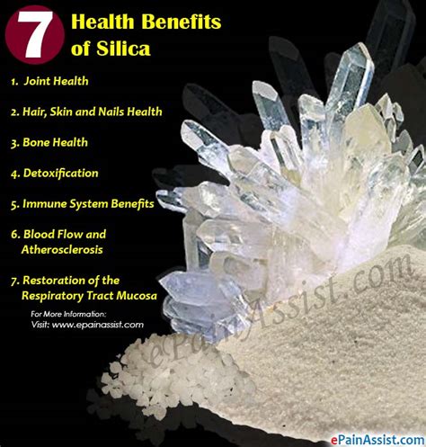 silica benefits and side effects