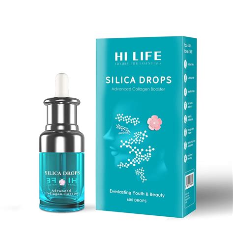 silica drops side effects