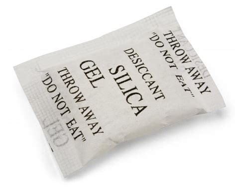 silica gel packets ingestion
