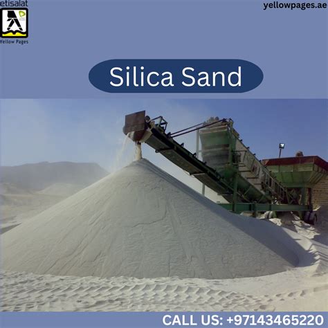 silica sand suppliers in uae