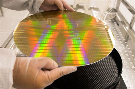 silicon wafer made of