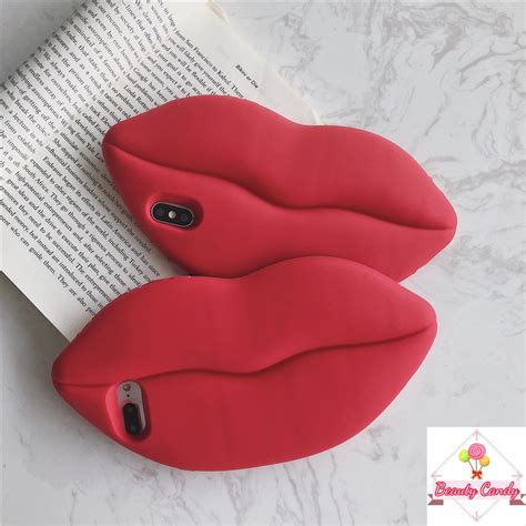 Silicone Iphone Lips Case