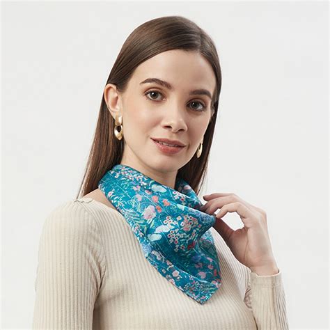 silk neckerchief scarf