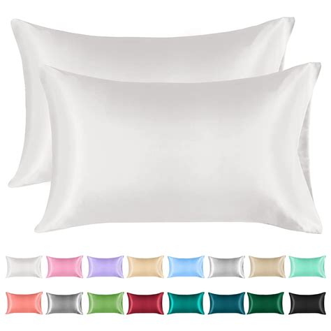 Silk Pillowcase King White