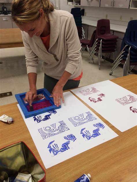 silk screen printing examples for beginners