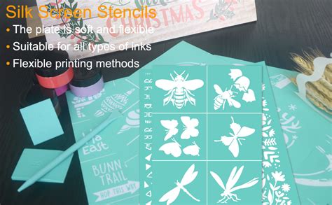 Silk Screen Vinyl Stencils