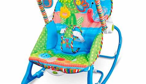 Silla Mecedora Hamaca Para Bebe Bebé Sunshine Seaside BRIGHT STARTS