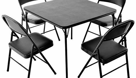 mesa plegable con sillas plegables - YouTube
