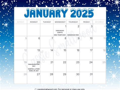 Silly Calendar 2025