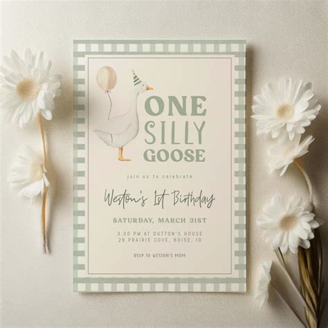 Silly Printable Birthday Invitations