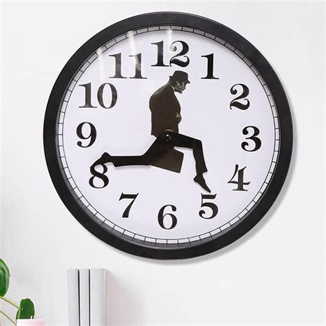 Silly Walk Wall Clock Uk