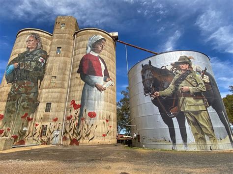 silo art near melbourne