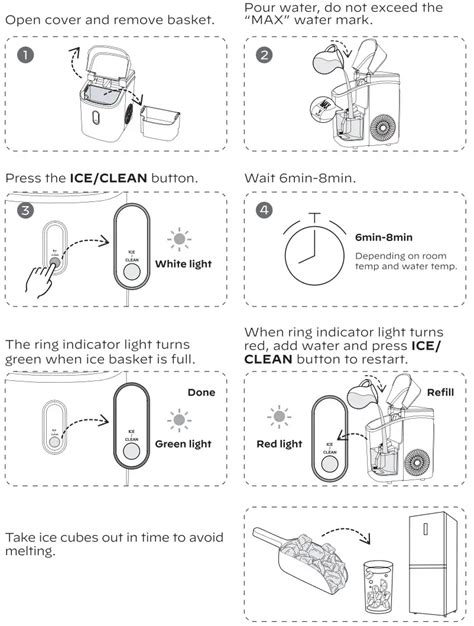 Awasome Silonn Ice Maker How To Use Ideas