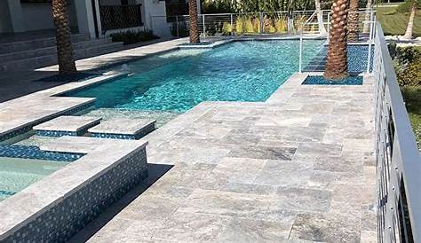 6x12 Silver Tumbled Travertine Paver Travertine Warehouse