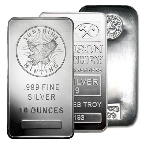 silver 10 oz bar