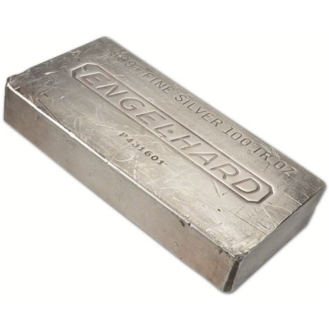 silver 100 oz bar