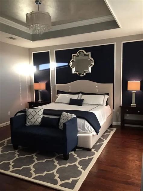 Silver Bedroom Ceiling