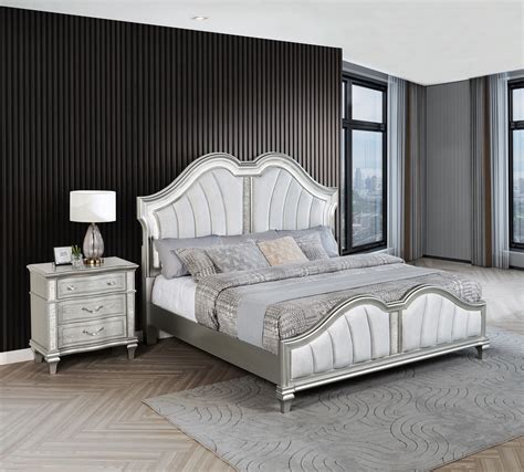 Silver Bedroom Headboard