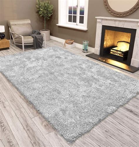 Silver Bedroom Rugs