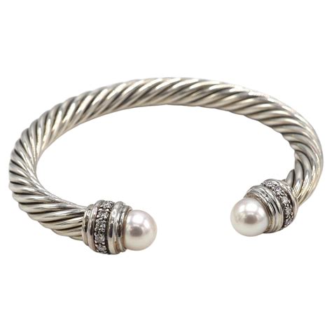 silver cable bracelet