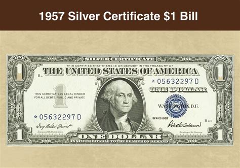silver certificate value