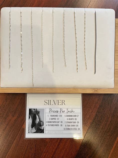 Silver Chain Average Price