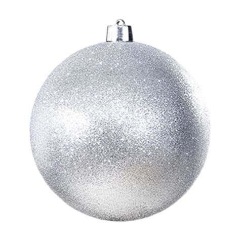 Silver Christmas Balls