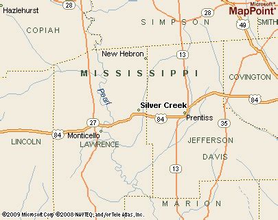 Silver Creek Ms Zip Code