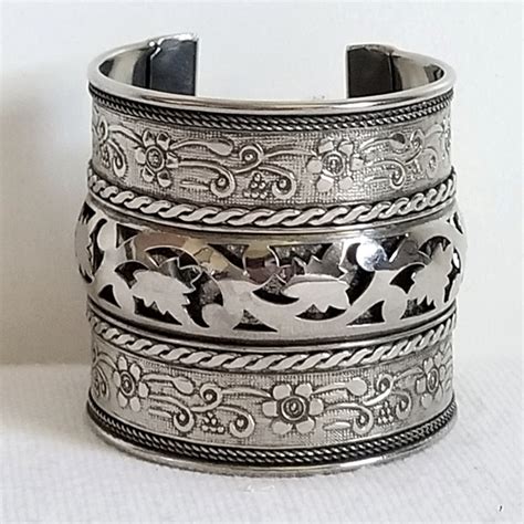 Silver Cuff Bracelet India