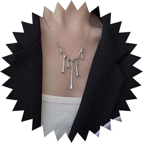 Silver Dripping Pendant