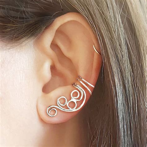 Silver Ear Cuff Designs
