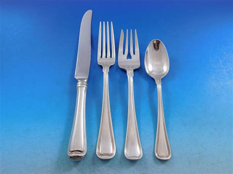 Silver Flatware For 8