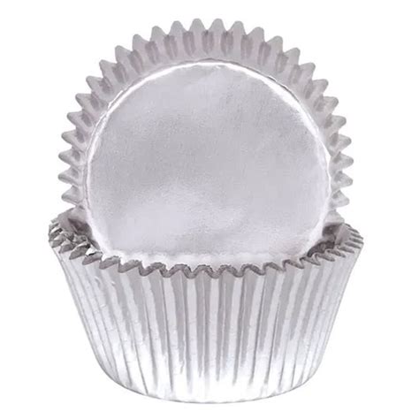 Silver Foil Baking Cups
