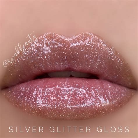 Silver Glitter Lip Gloss