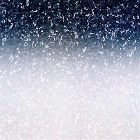 Silver Glitter Ombre Background
