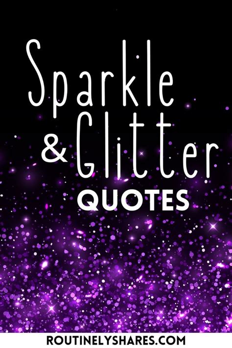 Silver Glitter Quotes