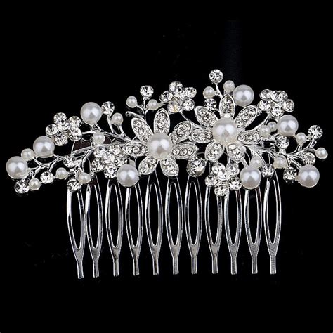 This Silver Hair Accessories For Wedding Guests For Long Hair